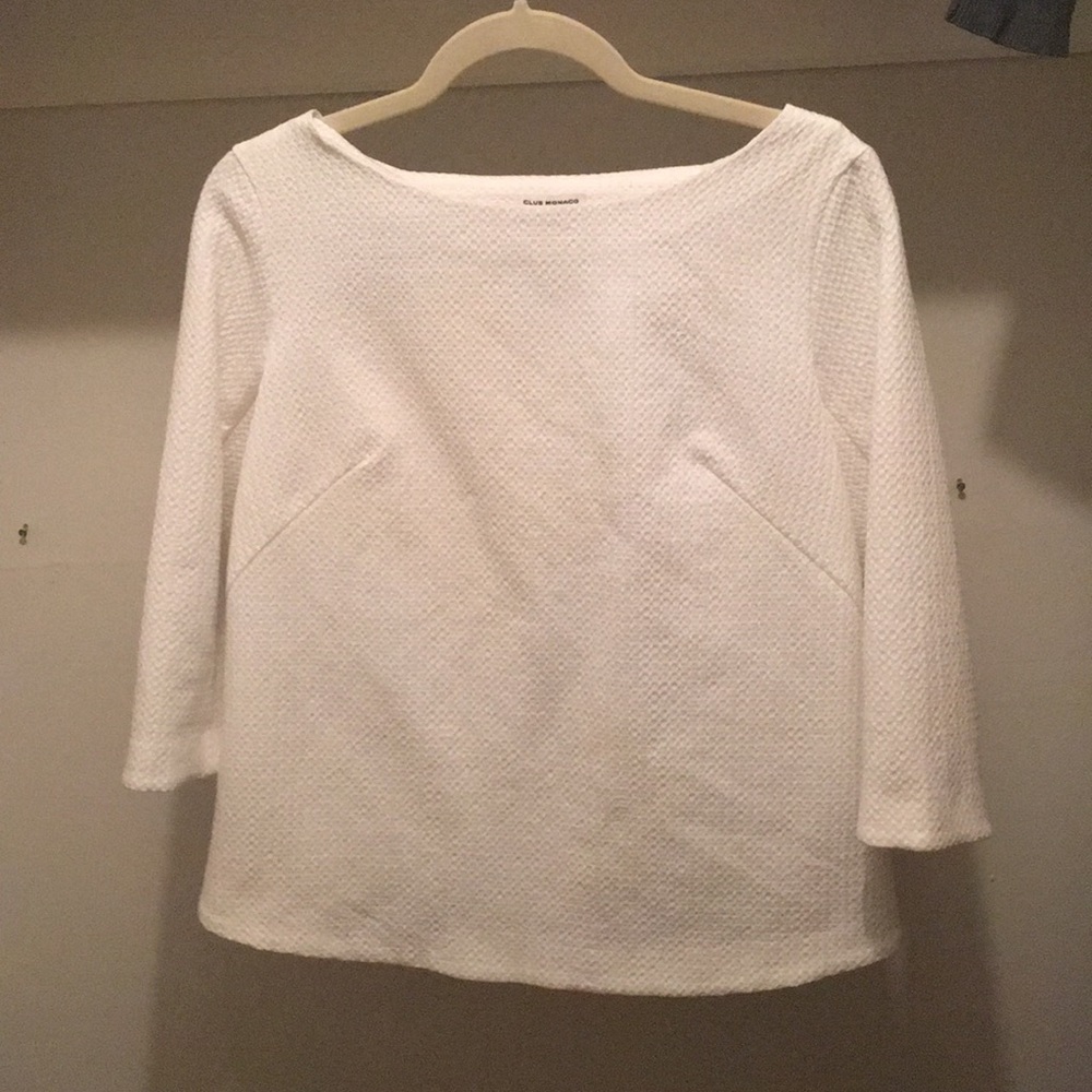 Club Monaco white top